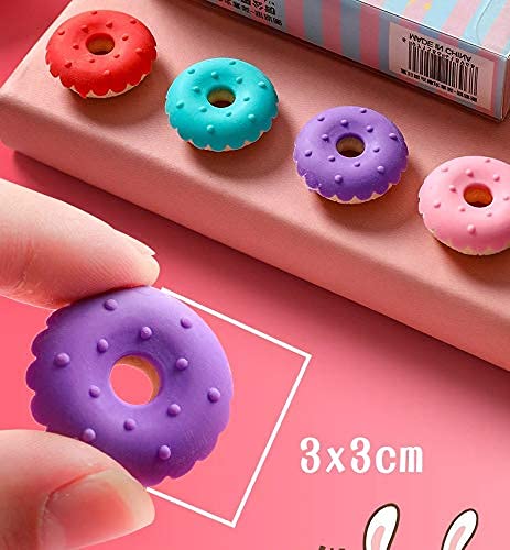 Sweet Treat Erasers - (Pack of 4)