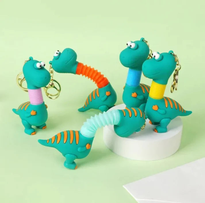 Stretchable Dino Keychains