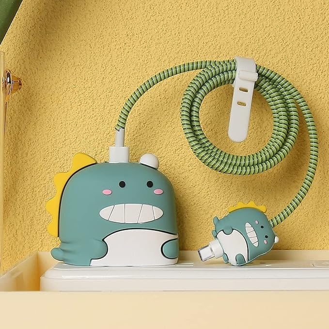 Apple Charger Protective Case - DINOSAUR