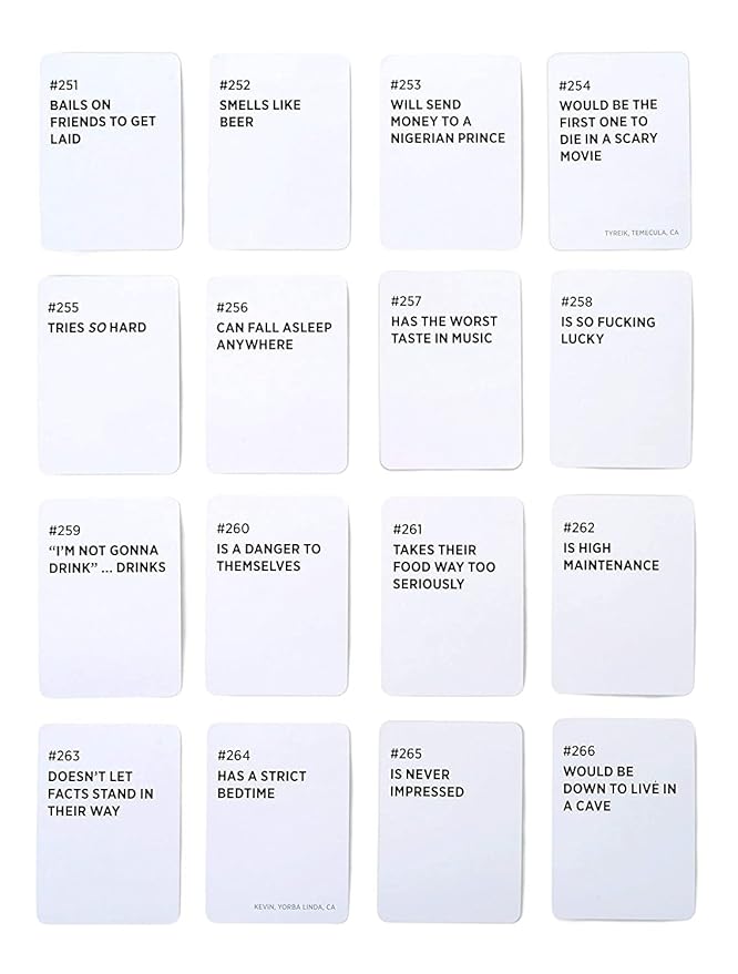 Drunk, Stoned or Stupid Card Game