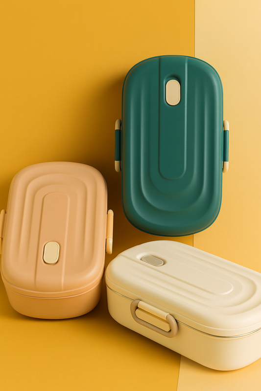 Classic Bento Lunch Box | 2 Compartments - 900ML