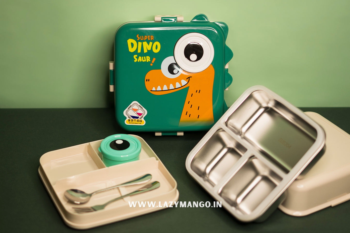 Dino Bites Munch Box - 1120ML + 70ML