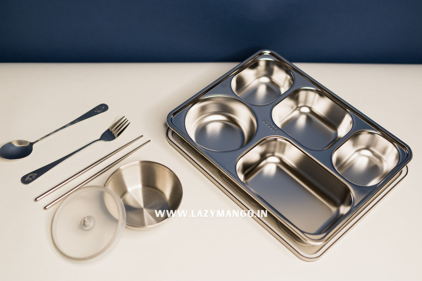 Maharaja Bento - 5 Compartment Bento Box - 1280ML