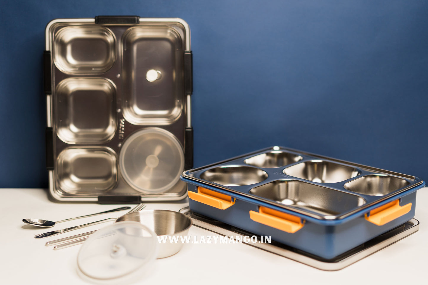 Maharaja Bento - 5 Compartment Bento Box - 1280ML