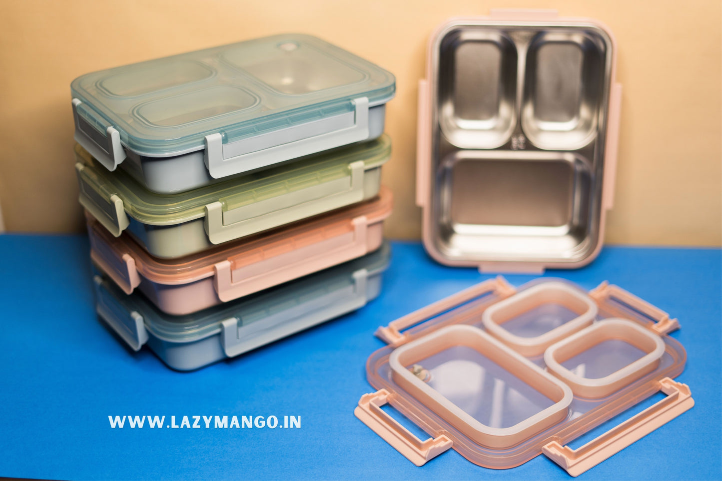 Balanced Meal Bento Lunch Box - 1200ML (100% Leak & Spill Proof)