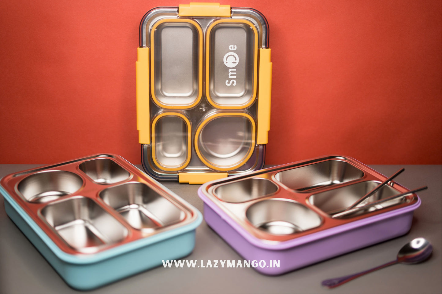 Ultimate Meal Bento Box - 900ML(100% Leak & Spill Proof)
