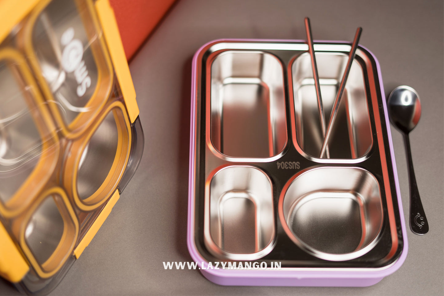 Ultimate Meal Bento Box - 900ML(100% Leak & Spill Proof)