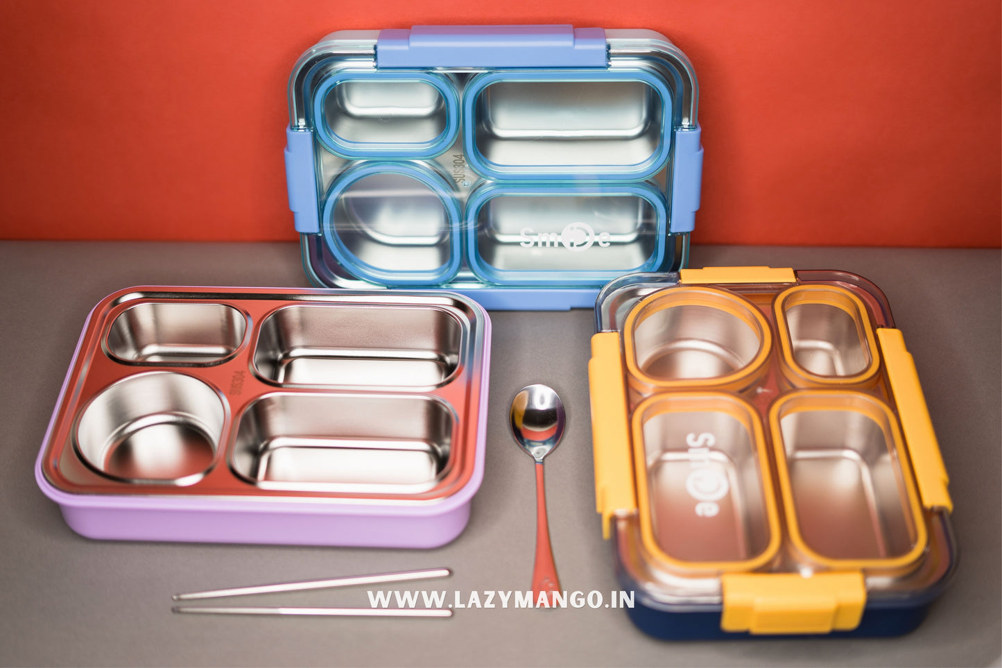 Ultimate Meal Bento Box - 900ML(100% Leak & Spill Proof)