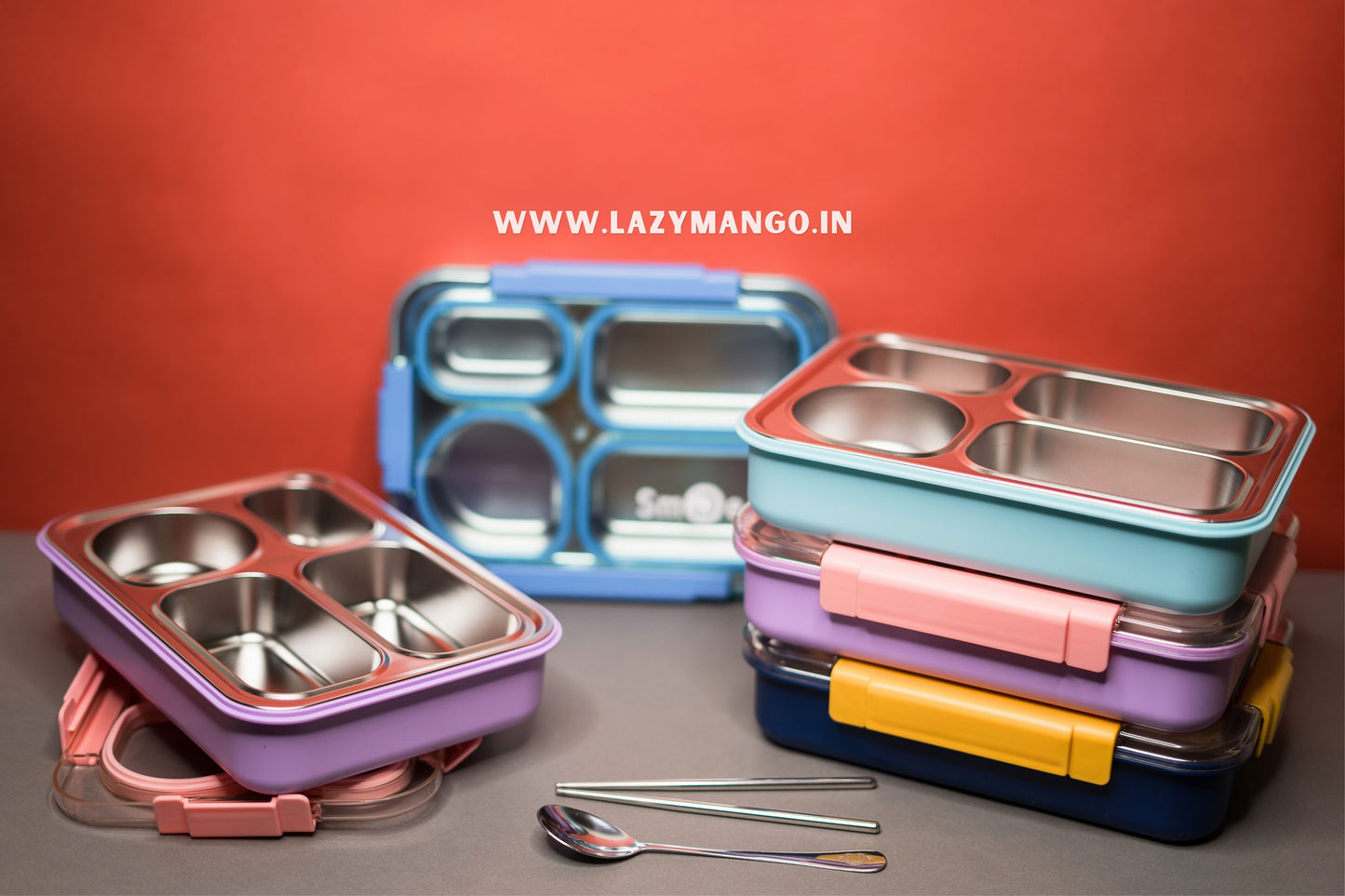 Ultimate Meal Bento Box - 900ML(100% Leak & Spill Proof)