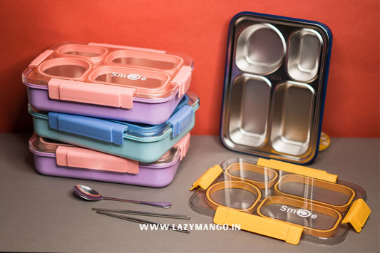 Ultimate Meal Bento Box - 900ML(100% Leak & Spill Proof)