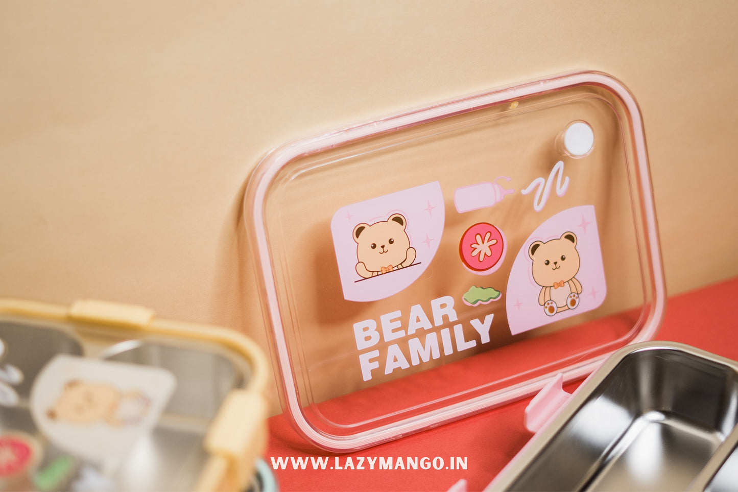 Happy Bear Lunch Box - 750ML