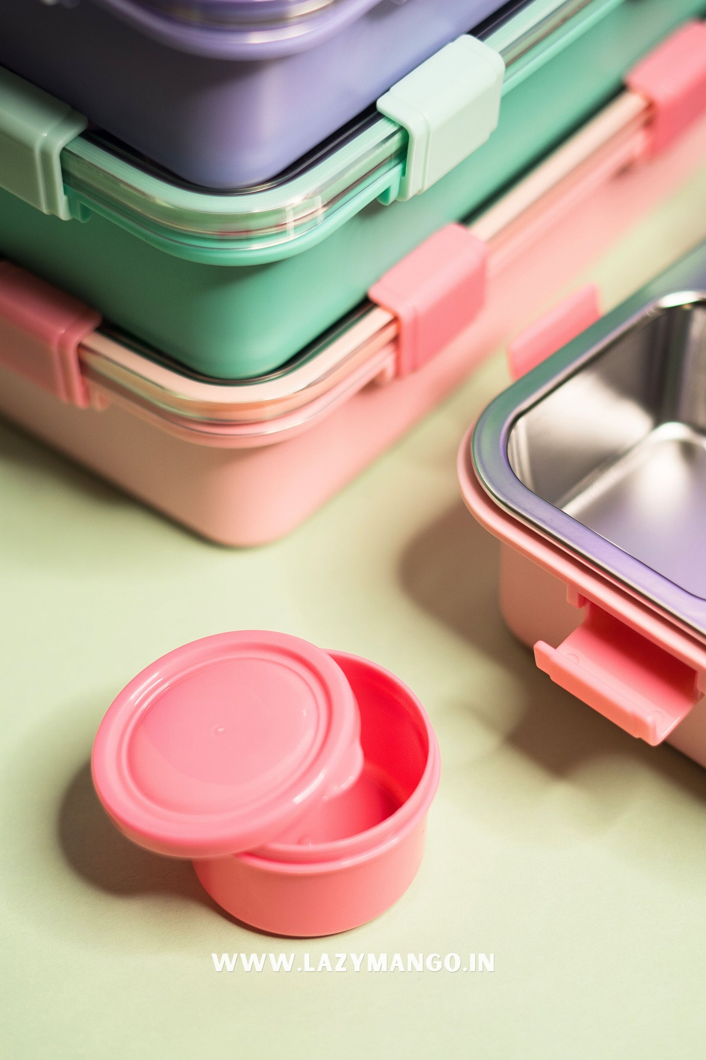 Flat-Bread Bento Lunch Box - 650ml