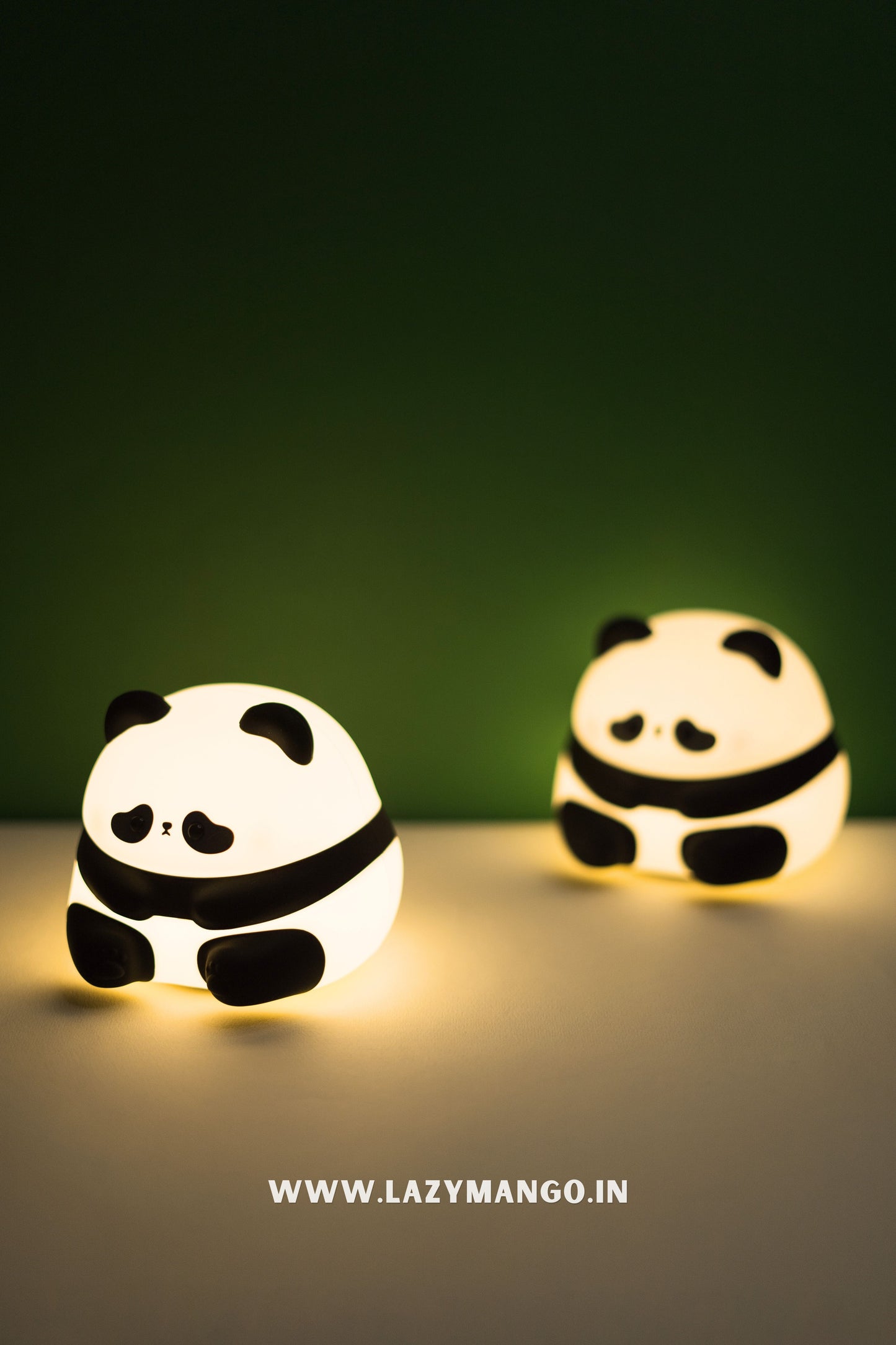 Fluffy Panda Squishy Silicon Lamp