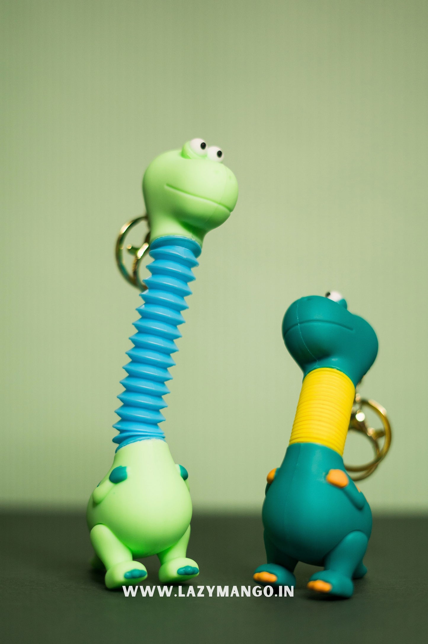Stretchable Dino Keychains