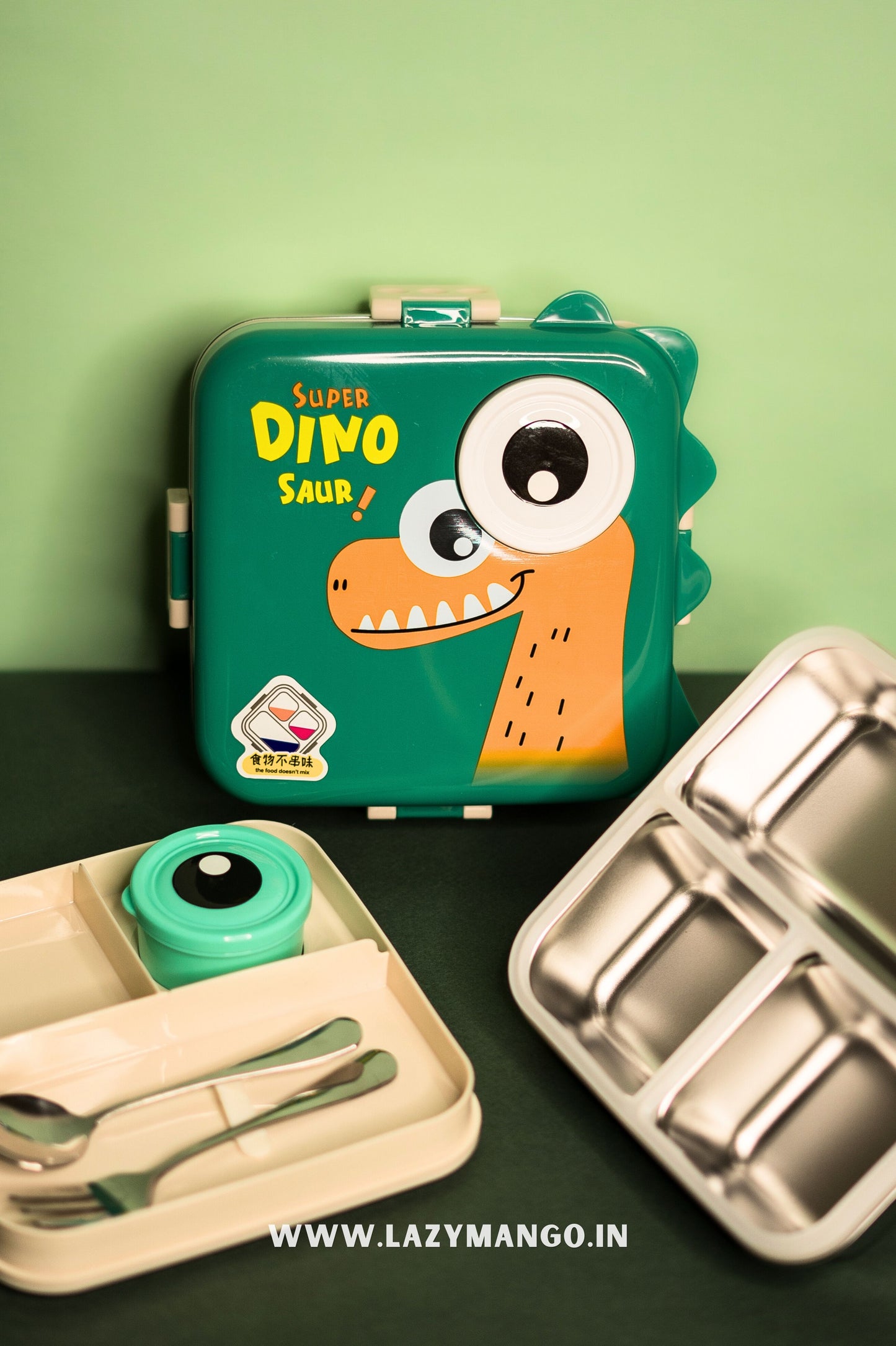 Dino Bites Munch Box - 1120ML + 70ML