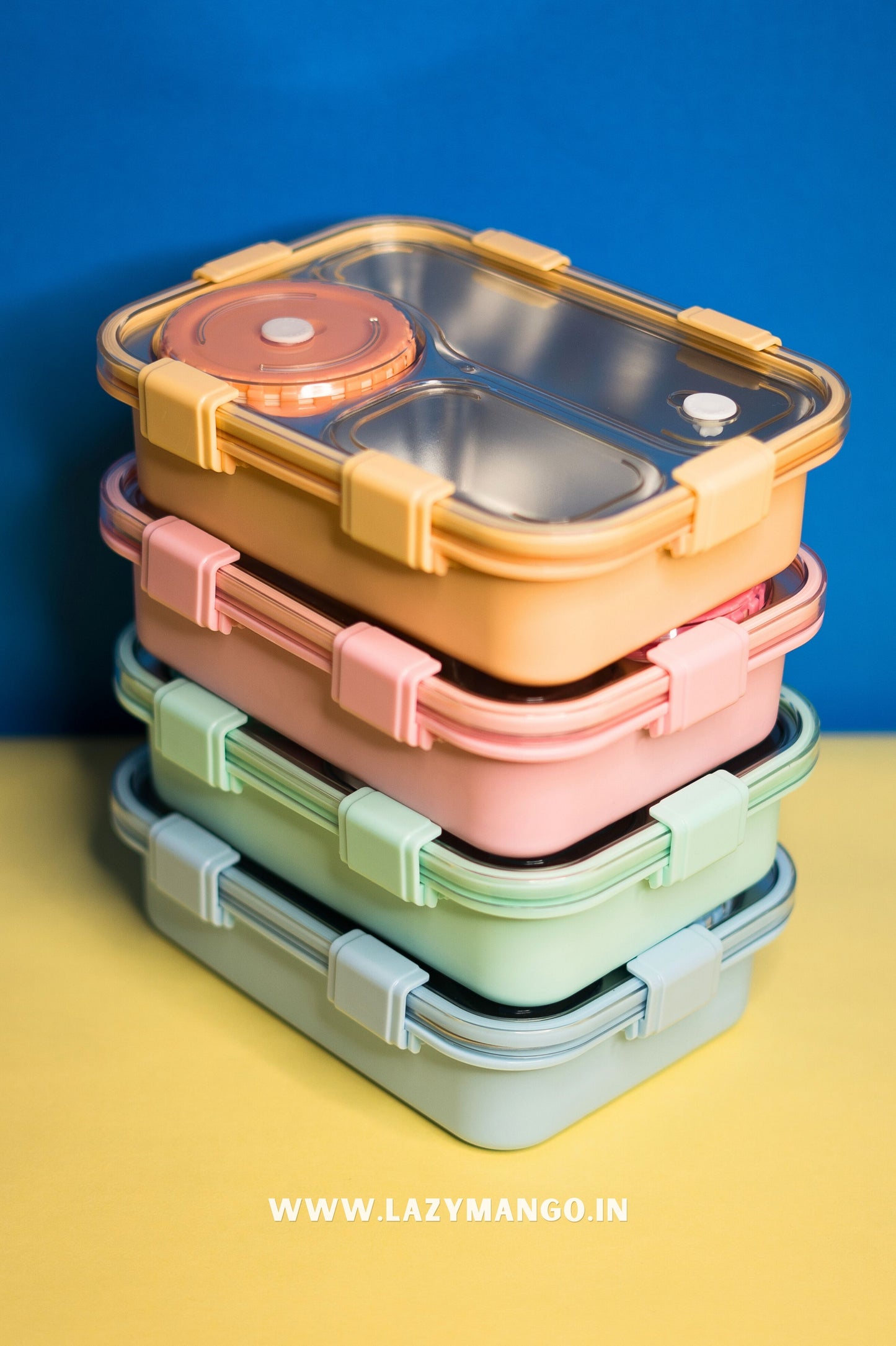 3 Compartment Mofu Tofu Lunch Box- 750ML