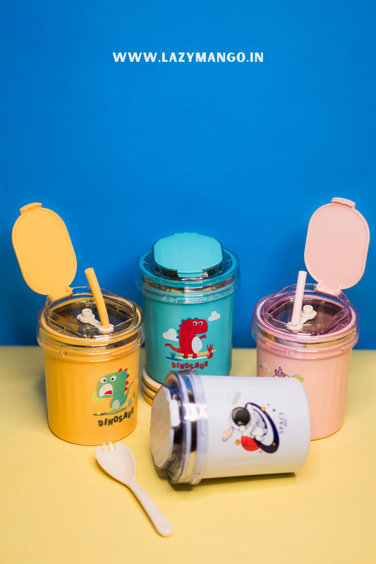 2 in 1 Sip n Snack | Vacuum Cup -530ML