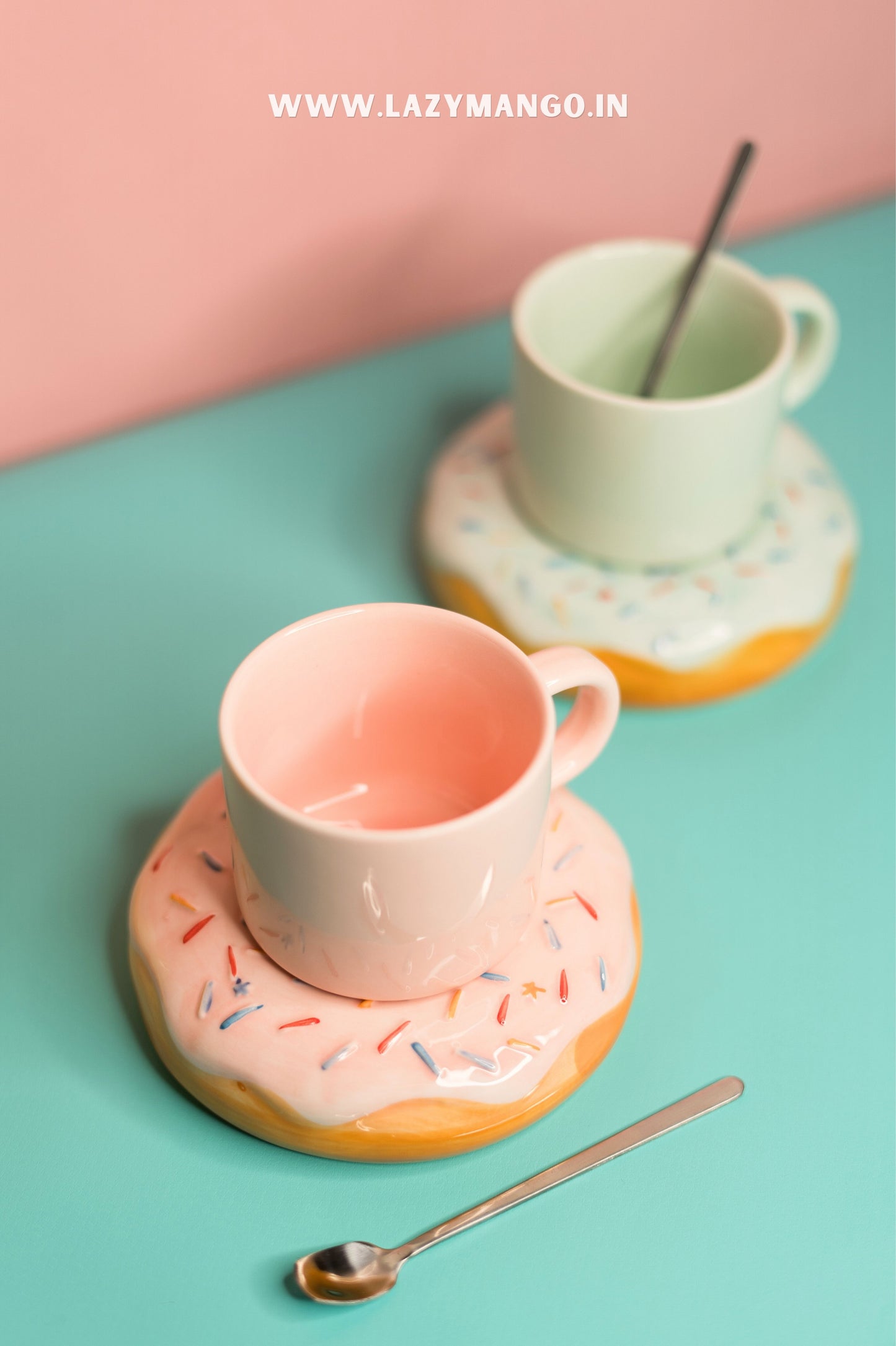 Doughy | Donut Cup and Saucer