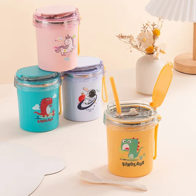 2 in 1 Sip n Snack | Vacuum Cup -530ML