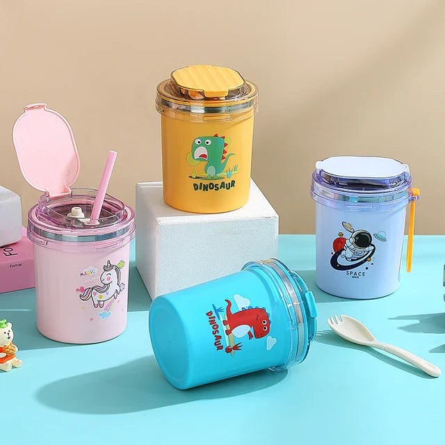 2 in 1 Sip n Snack | Vacuum Cup -530ML
