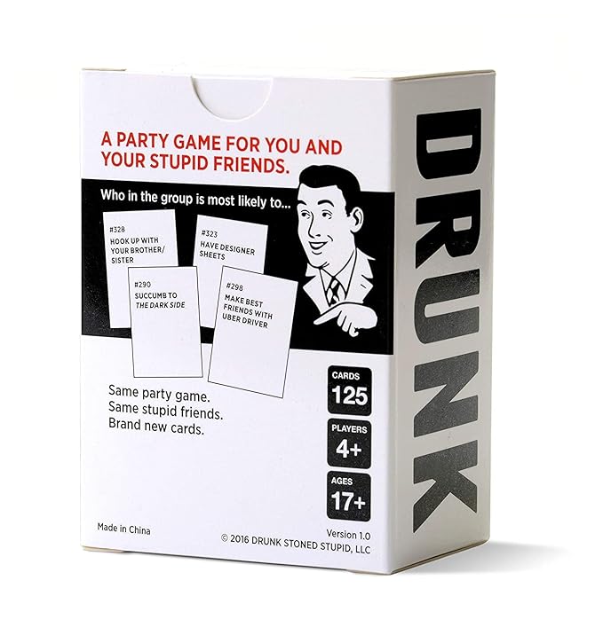 Drunk, Stoned or Stupid Card Game