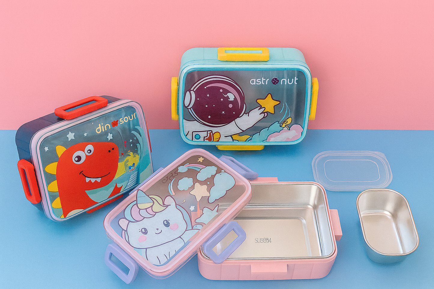 Happy Tummy Tiffin Box For Kids