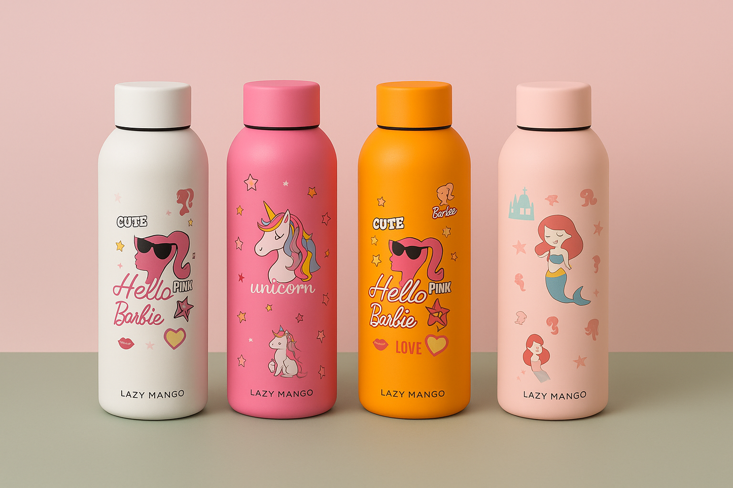 Colour Pop Bottles | Stainless Steel - 500ML