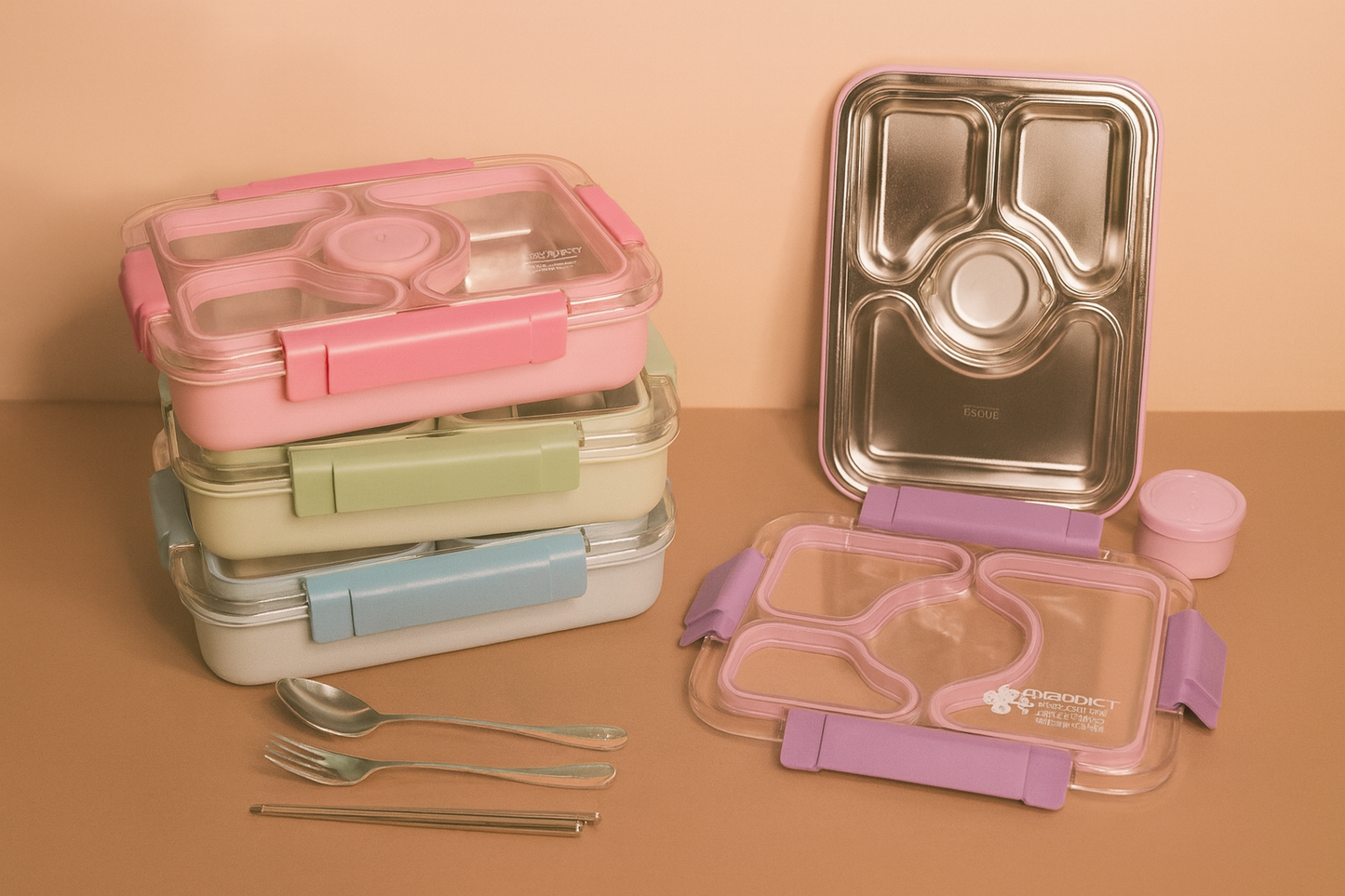 Leak Lock Bento Box - (100% Leak & Spill Proof)