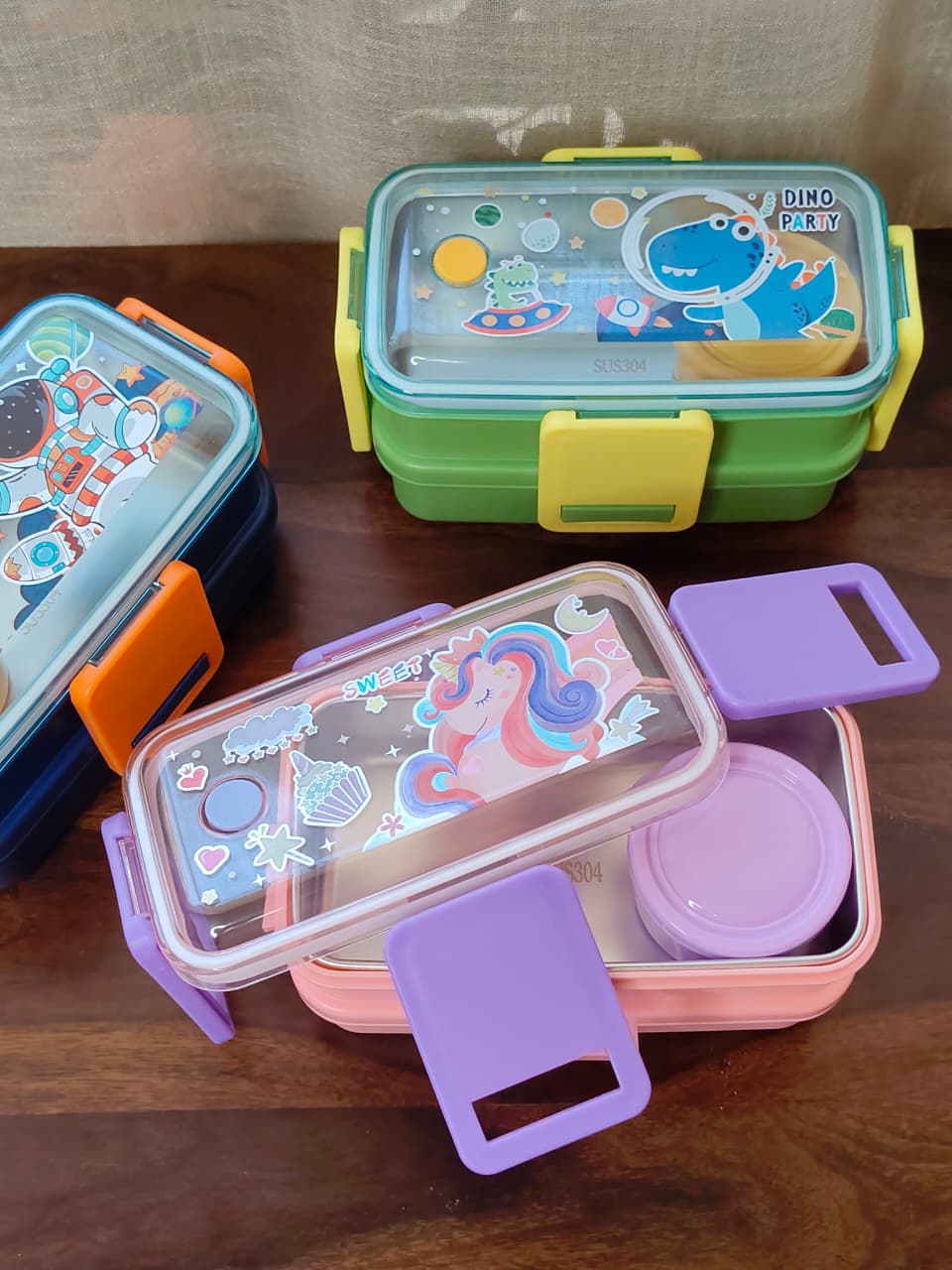 Snack Stack Tiffin Box For Kids