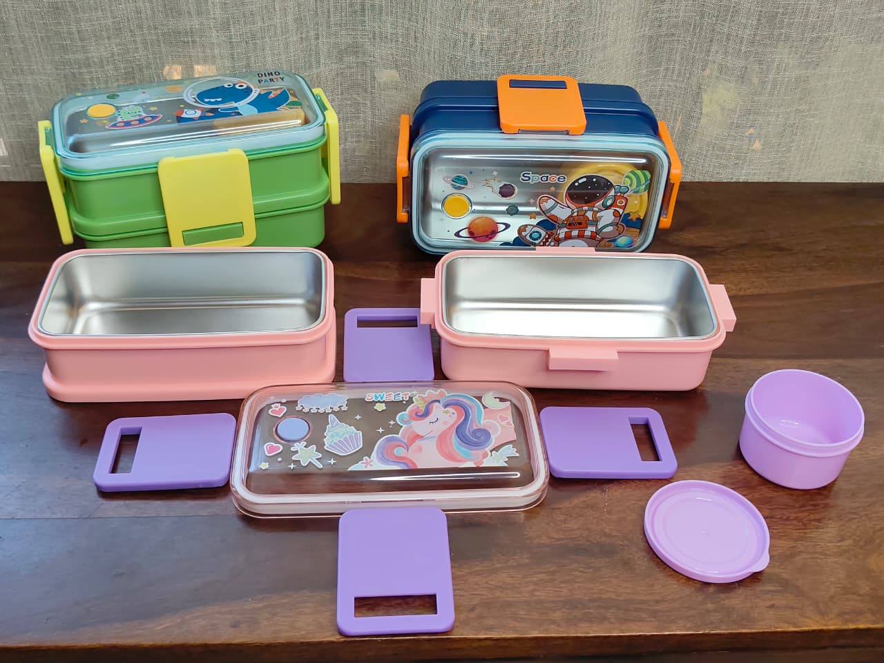 Snack Stack Tiffin Box For Kids