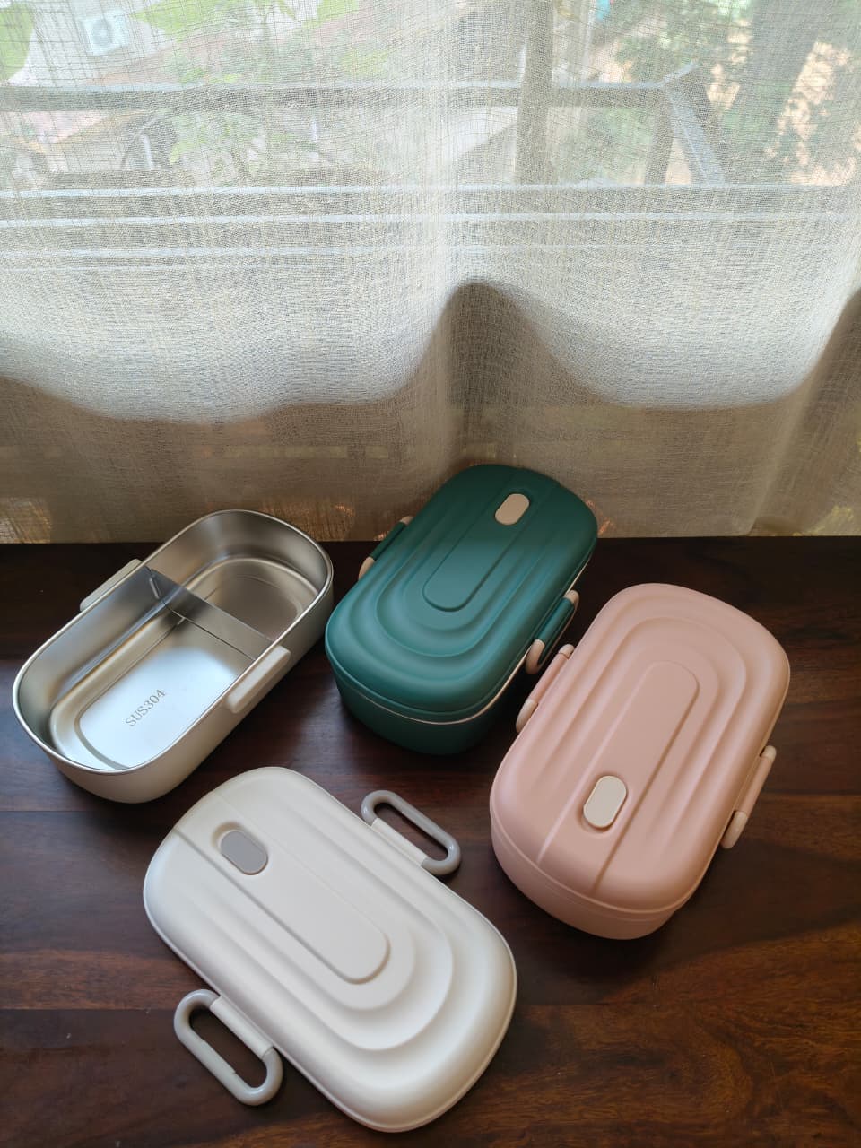 Classic Bento Lunch Box | 2 Compartments - 900ML