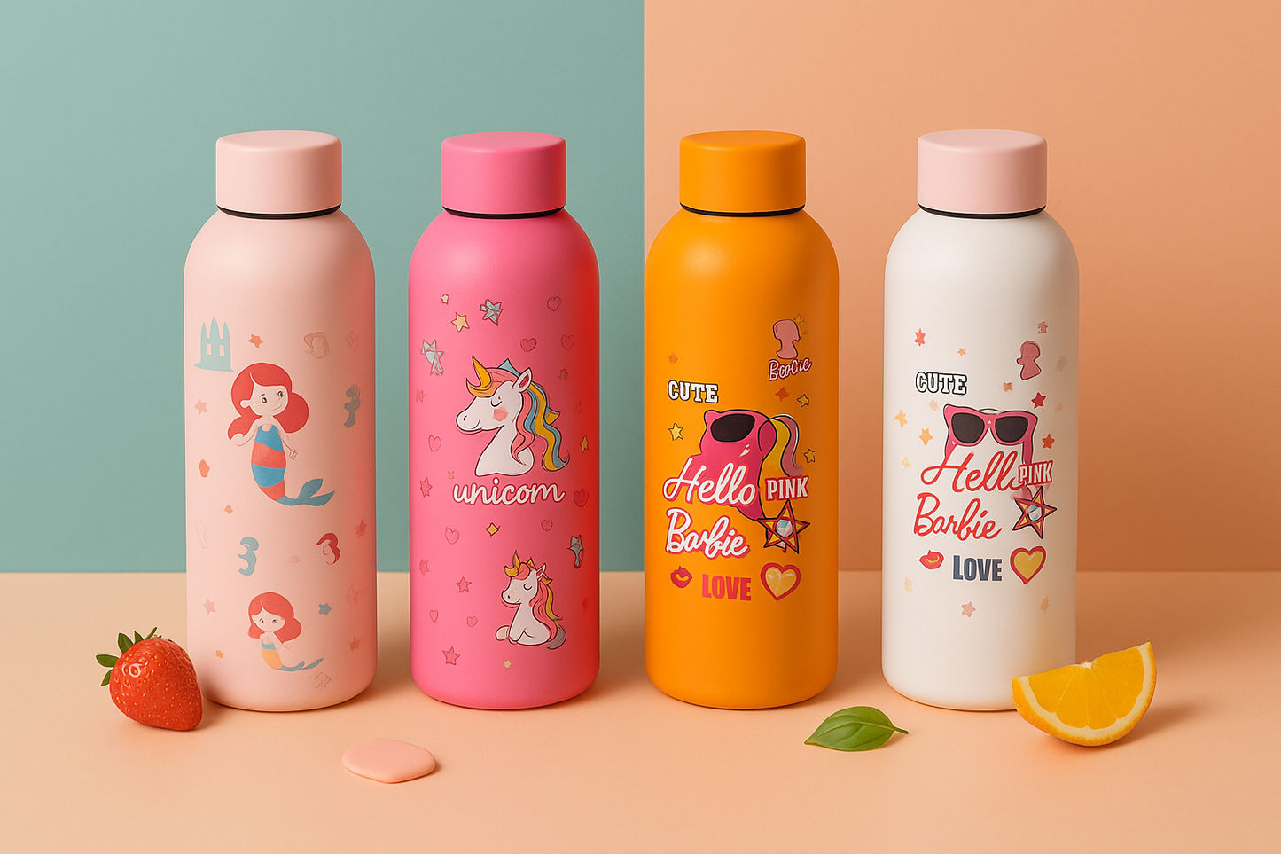 Colour Pop Bottles | Stainless Steel - 500ML