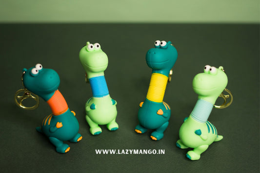 Stretchable Dino Keychains