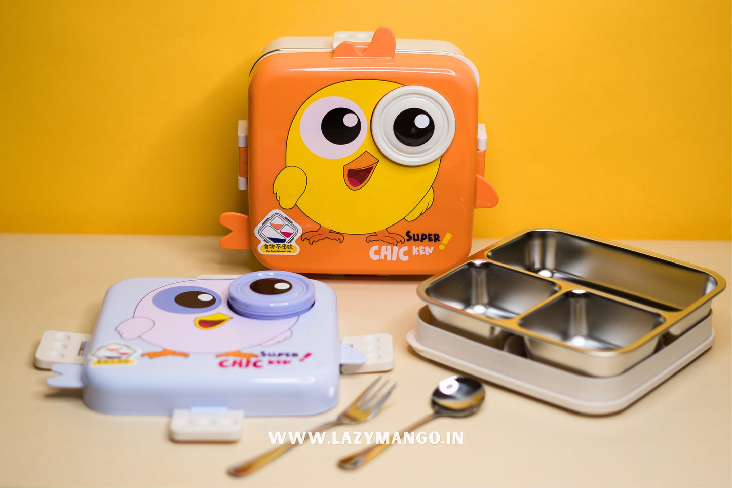 Puffy Chicken Munch Box - 1120ML + 70ML