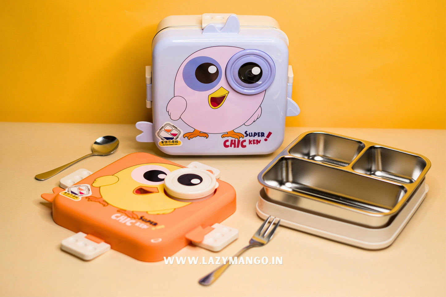 Puffy Chicken Munch Box - 1120ML + 70ML