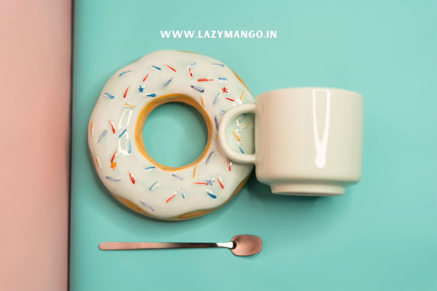 Doughy | Donut Cup and Saucer