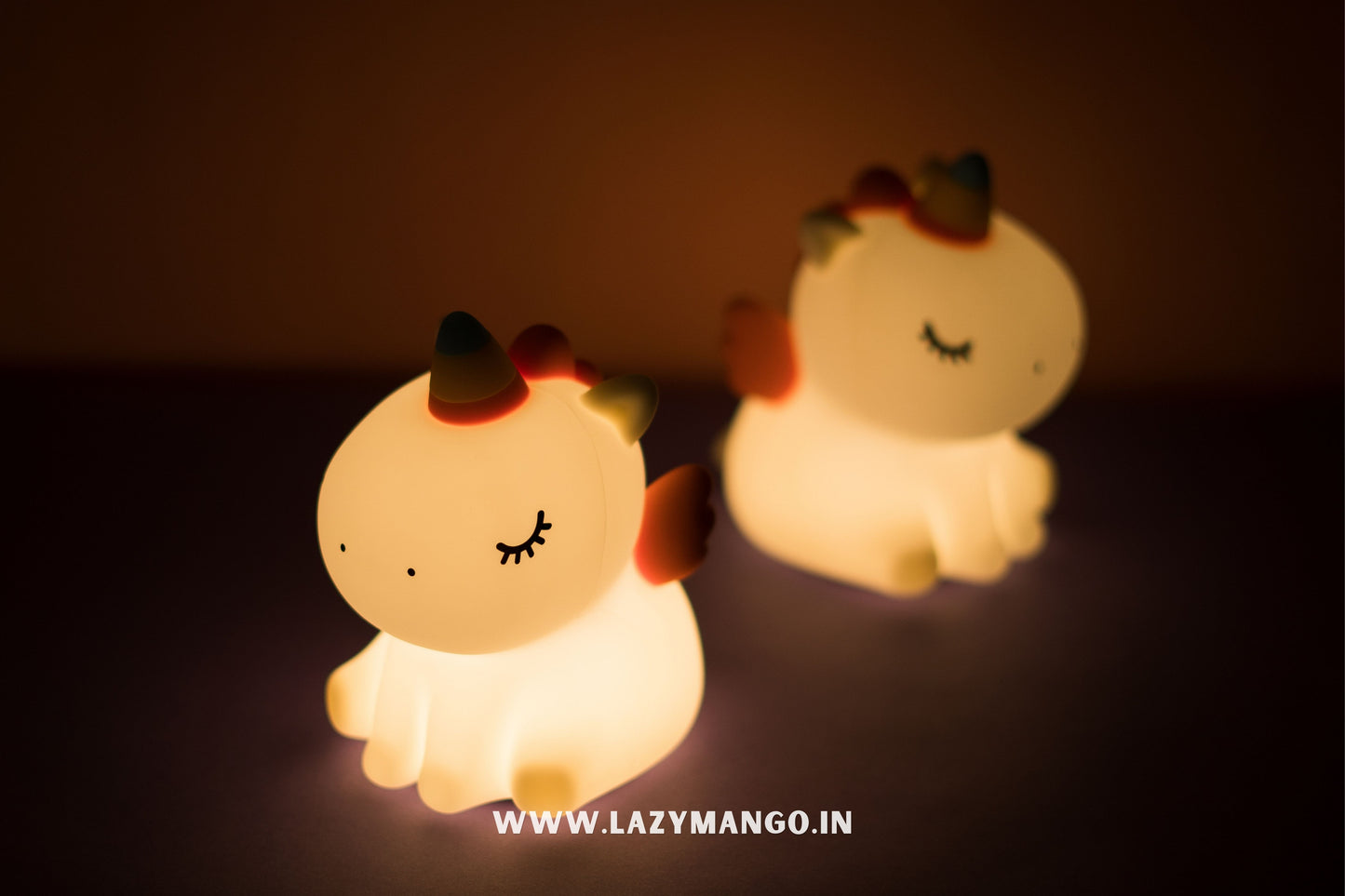 Unicorn Squishy Silicon Lamp