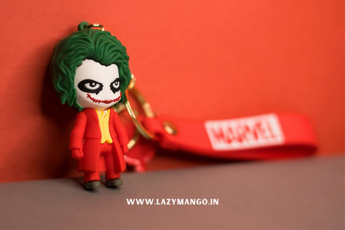 Joker Keychain (Red)