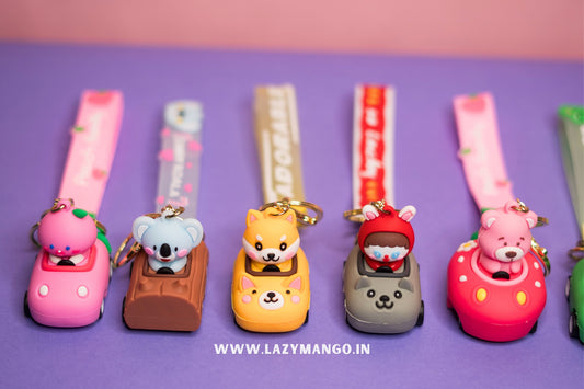 Zoom Car - Animal Keychains