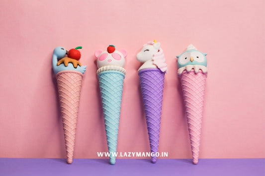 Ice-Clean | Ice Cream Cone Erasers - 1 Piece