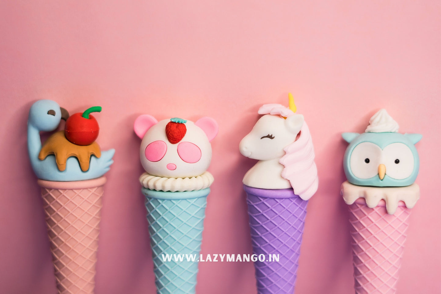 Ice-Clean | Ice Cream Cone Erasers - 1 Piece