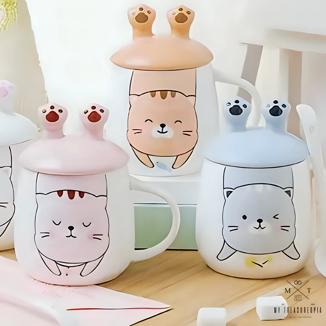 Pawesome ! - Ceremic Cat Mug