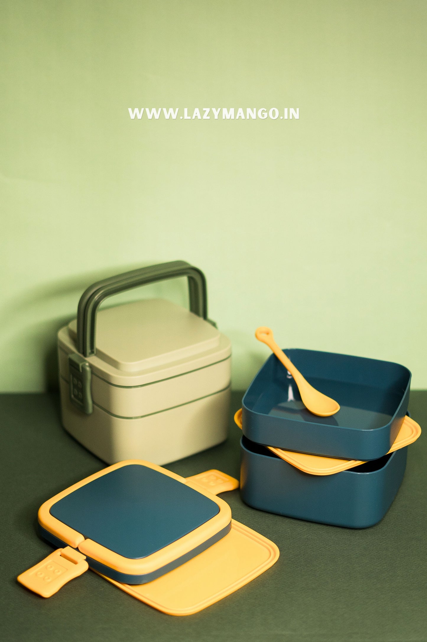 Square Bento | Tiffin Box - 1300ML
