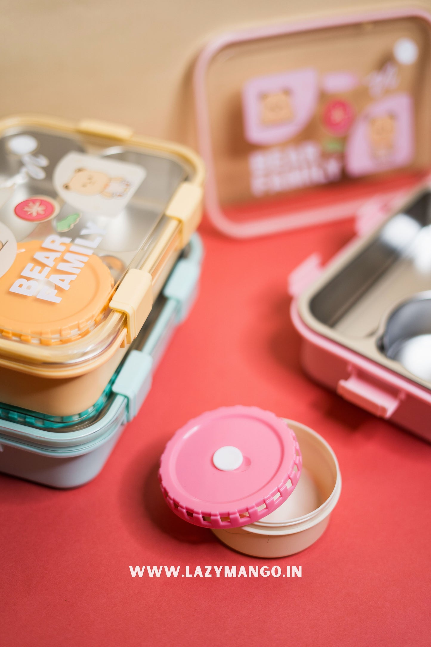 Happy Bear Lunch Box - 750ML