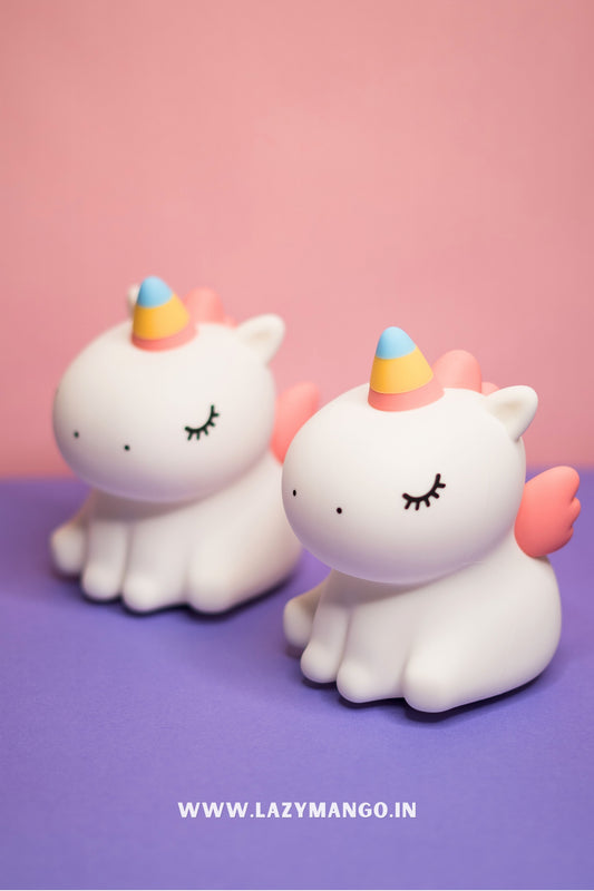Unicorn Squishy Silicon Lamp