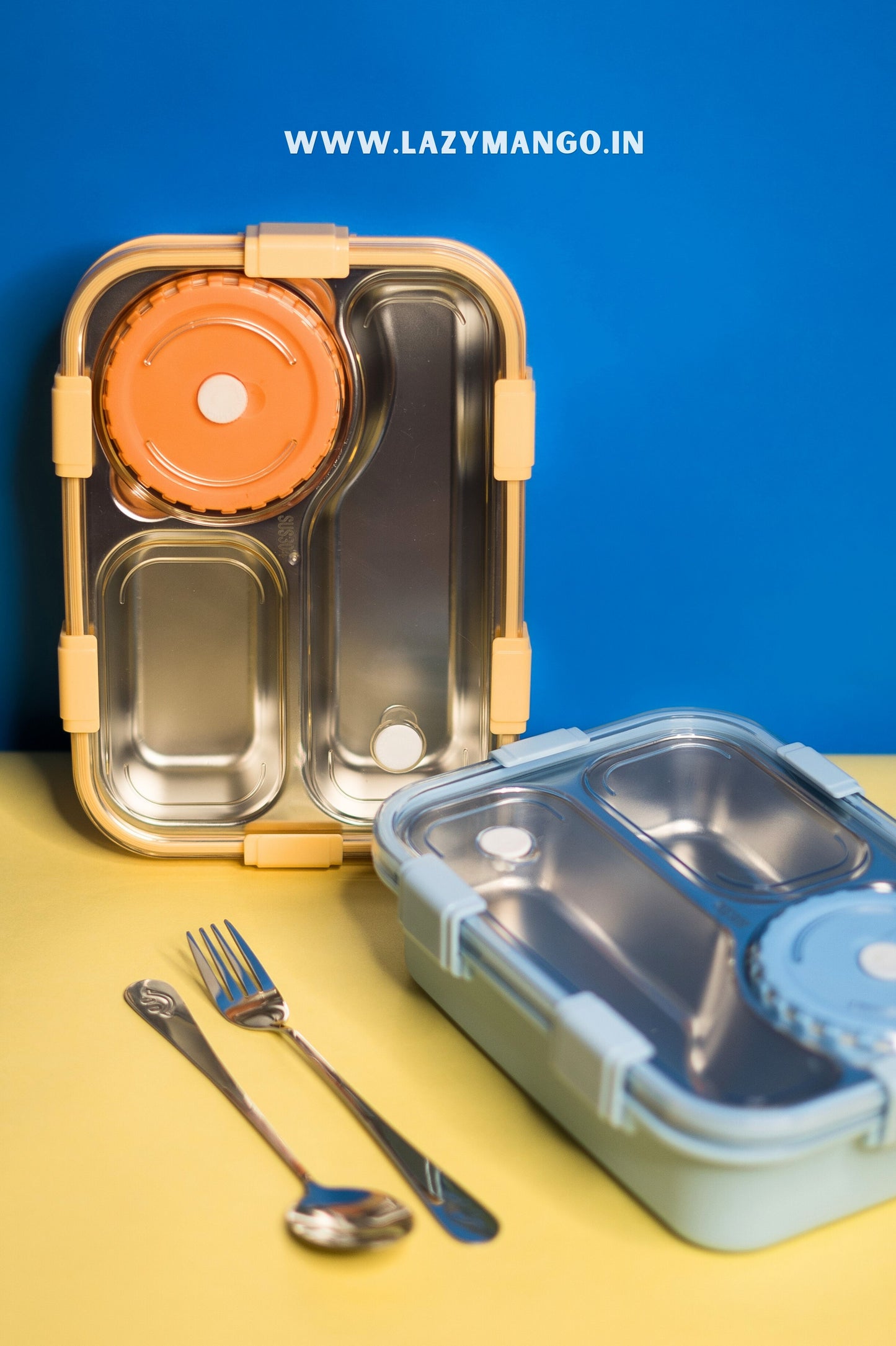 3 Compartment Mofu Tofu Lunch Box- 750ML