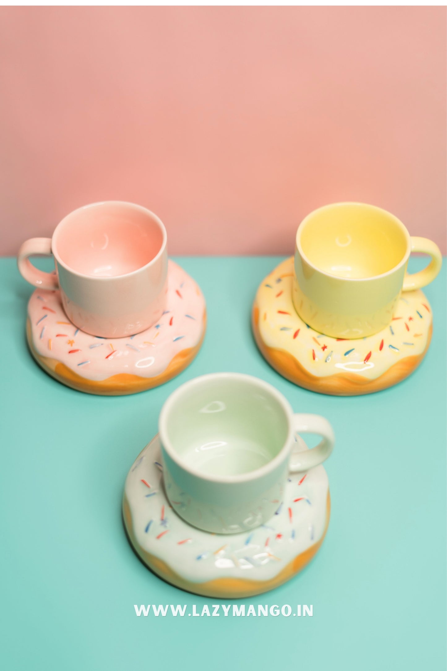 Doughy | Donut Cup and Saucer